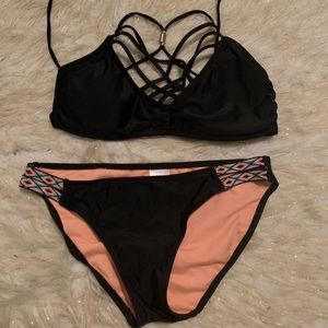 Black bikini!